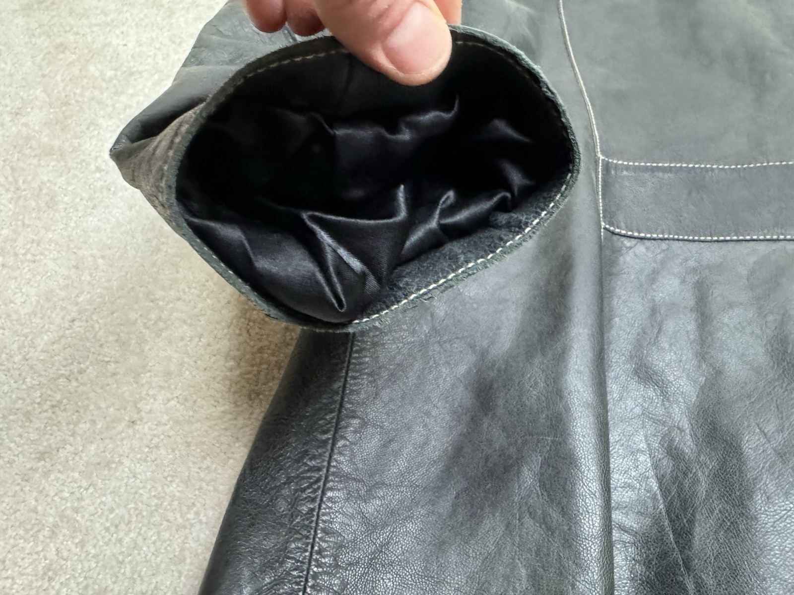 Mossimo Jacket Womens 16W Black Button Front Coll… - image 14