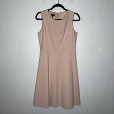 Talbots Women’s Blush Pink A Line Dress Sleeveless Size 6