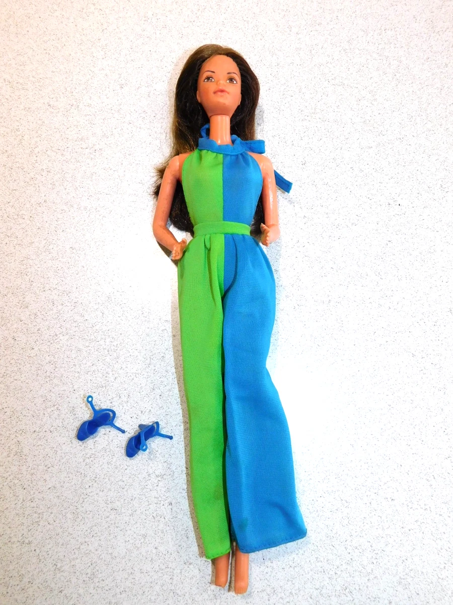 Vintage 1977 Superstar Barbie Japanese Get Ups N Go Guag Bride in White A Lovely Sight 2300 B1607