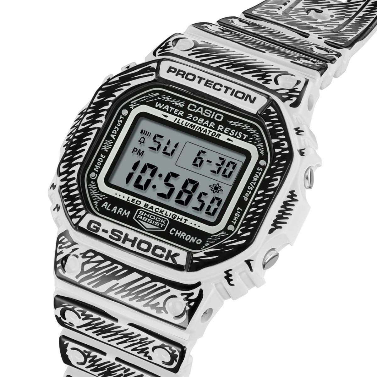 Casio G-Shock DW-5600JV-7JR Joshua Vides Collab Watch Limited
