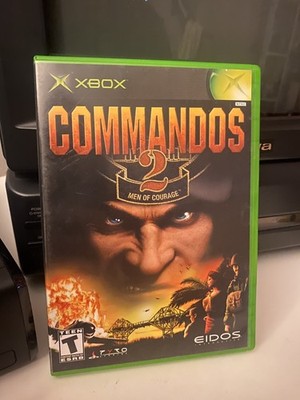 Commandos 2-Men of Courage - Microsoft Xbox CIB TESTED