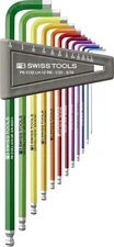 Allen Key Set PB 212Z.LH-12 RB | 100% Swiss Made | 12-Piece Long Hex Key Set ...