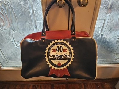 Limited Edition 2014 Harry's Horse Large Equestrian ToteBag, Burgandy &...