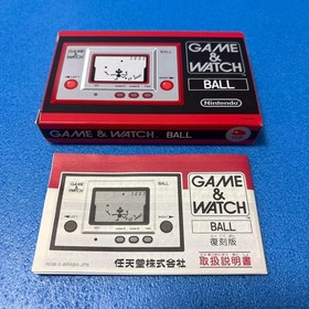 Nintendo Game & Watch Ball Reprint Club Nintendo Complete Set Unused