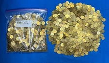 TWO THOUSAND (2,000) .900 BRASS TOKENS
