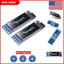 Dual 0.91 Inch I2C OLED Display Modules - 128x32 Resolution, Arduino Compatible