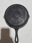 Griswold #7 Slant with Heat Ring Skillet Sits Flat No Chips Or Cracks