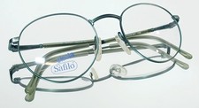 Vintage SAFILO TEAM 3843 PM6 Eyeglasses ANTIQUE GREEN New Metal 51-20-140 Italy