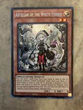 Yugioh! TCG - Astellar of the White Forest - Prismatic Secret Rare - MP25-EN079