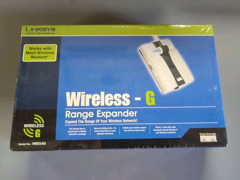 Linksys Cisco WRE54G Wireless-G Range Expander