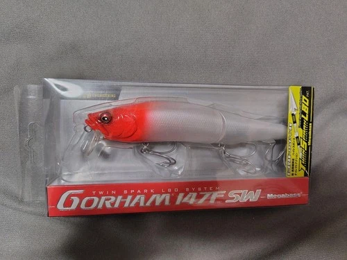 Megabass Gorham 147F-SW Red Head Floating Fishing Lure New