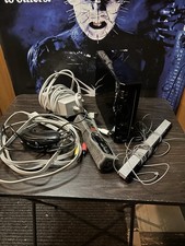 Wii Console Black Tested Working Cords Remote GameCube