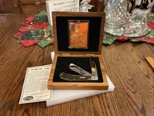 1994 Case XX 62100SS Ernie Irvin”We Miss You” Lg.Saddlehorn Knife,#702/1000 MIB