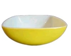 Vintage Yellow Pyrex Square Hostess Casserole Dish 515-B 8" 1.5 Qt