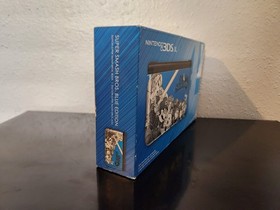 Nintendo 3DS XL Super Smash Bros Edition Blue BOX AND INSERTS ONLY NO 3DSXL