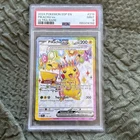 PSA 9 MINT Pikachu EX 219/191 2024 Surging Sparks Pokémon Ultra Rare