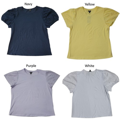 #ad Express Women#x27;s Spring Light Weight Short Sleeve Top $14.99