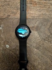 Google Pixel Watch 2 40.8mm Black Case with Black Silicone Strap (GA05029-GB)