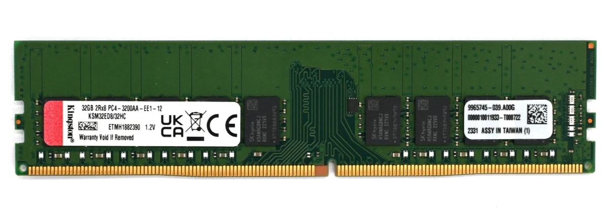Kingston DDR4 SDRAM 32 GB Total Capacity Memory (RAM) for sale | eBay