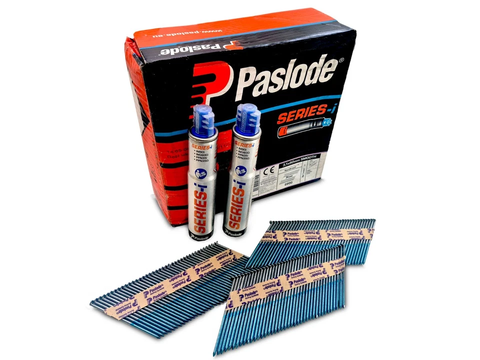 Paslode 2.8x 63mm Ring Nail 360XI IM360 (3300 Nails + 3 Gas-DATED 2022-4) 141071 - Image 2 of 3