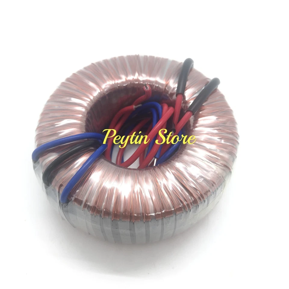 1Pc 50W 50VA Input 220V Output 40V-0-40V Toroidal Transformer 35x45x90mm - Image 2 of 3