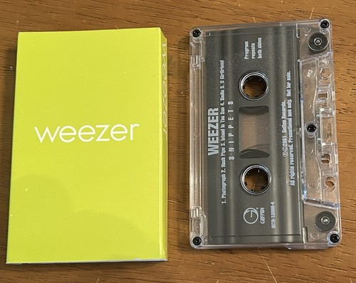 WEEZER GREEN ALBUM 2001 PROMO CASSETTE - 5 SONGS SNIPPETS - TESTED - RARE