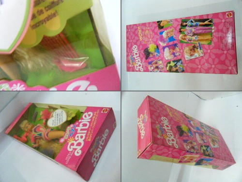 Mattel Barbie bambola capelli lunghi - rara da collezione - figura - Foto 3 di 3