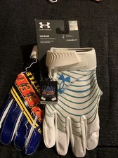 Under Armour UA Blur Limited Edition Football Gloves- Top Speed - Size 2XL