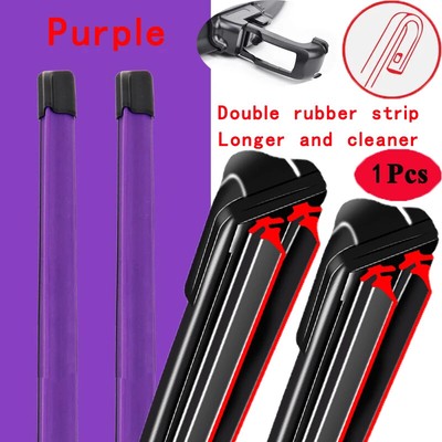 For Mazda Biante Minivan 2008-2018 CarWindow Wipers Double Rubber Wiper Blade
