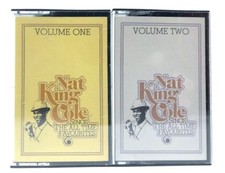 Nat King Cole: All Time Favorites Ballads Cassettes Tapes Vol 1 2 RARE Lot Hits