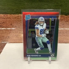 2021 DONRUSS OPTIC RED &GREEN RATED ROOKIE SIMI FEHOKO #P-292