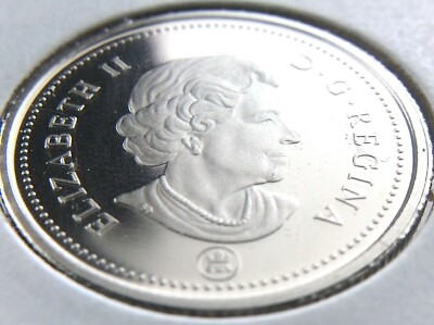 2012 Proof Canada 25 Cents Quarter Uncirculated Canadian Caribou