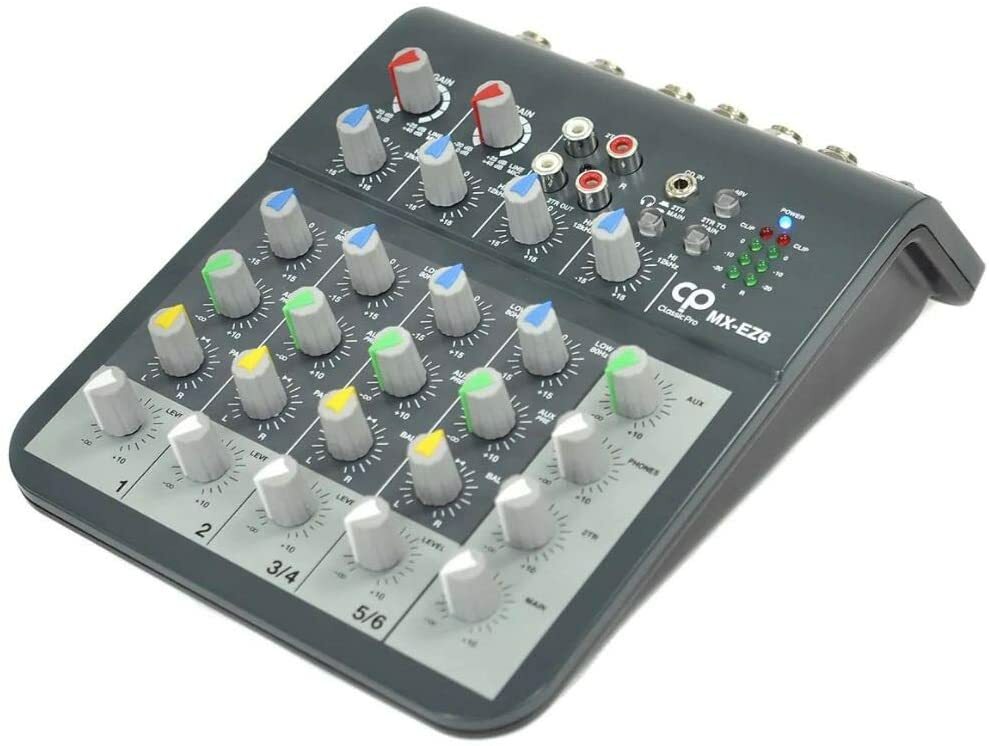 CLASSIC PRO Analog Mixer Compact type USB terminal mounted MX-EZ6