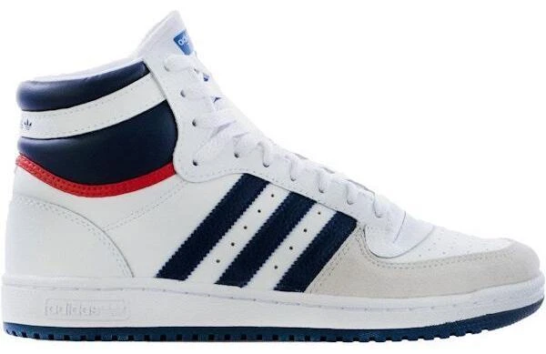 Adidas Top Ten White Crew Blue for sale | eBay display picture 2
