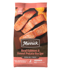 Merrick Grain-Free Real Salmon  Sweet Potato Recipe Dry Dog Food, 22 lbs.