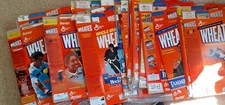 Various Wheaties cereal boxes. Hockey, Special Olympics, Tennis, save on postage