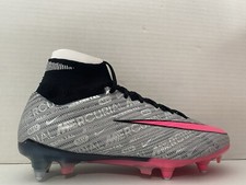 Nike Zoom Superfly 9 Elite XXV SG AC P Silver Pink Black FJ2971-060 Size 6.5