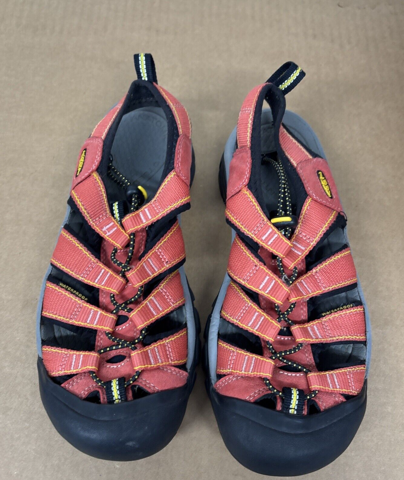 Sandali donna Keen Newport Pk OR impermeabili con cinturino sul retro slip ok outdoor taglia 9