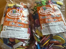 Home Depot Kids Workshop Large Bag Of Foam  Glitter Stickers For Arts  Crafts