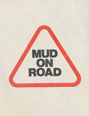 Mud - On Road - 1970s [UK] - Promotional Sticker
