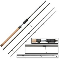 Savage Gear Travel Parabellum 2,44M 7-21G, Reise Spinnrute, Reiserute FüR Zander