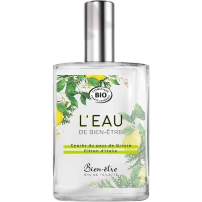 Eau de Toilette femme Bien Etre Cyprès de Grasse & Citron d'Italie 75ml