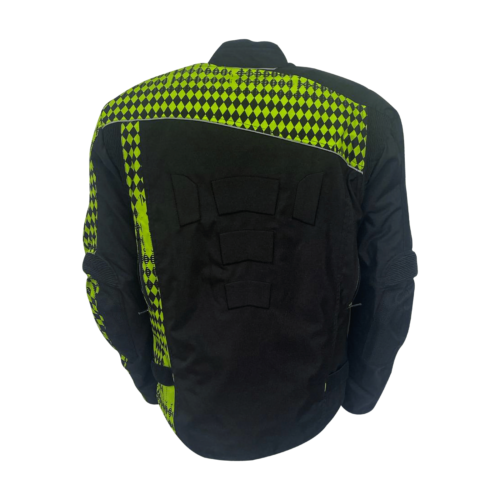 Chaqueta de moto con armadura impermeable térmica textil para hombre motociclista CE - Imagen 18 de 20