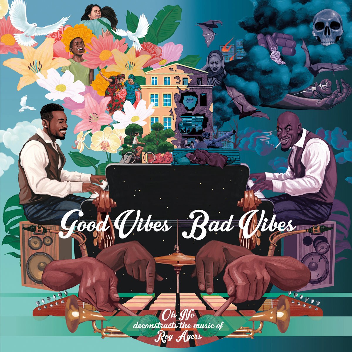 Oh No & Roy Ayers Good Vibes/bad Vibes (Vinyl LP) 12" Album