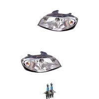 Scheinwerfer Set H4 FüR Chevrolet Aveo/Kalos Stufenheck Aveo Inklusive Lampen