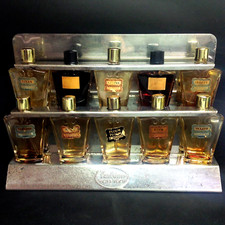 MONSAVON PRESENTOIR A PARFUM flacon tige touche oreille 25x17cm très très rare