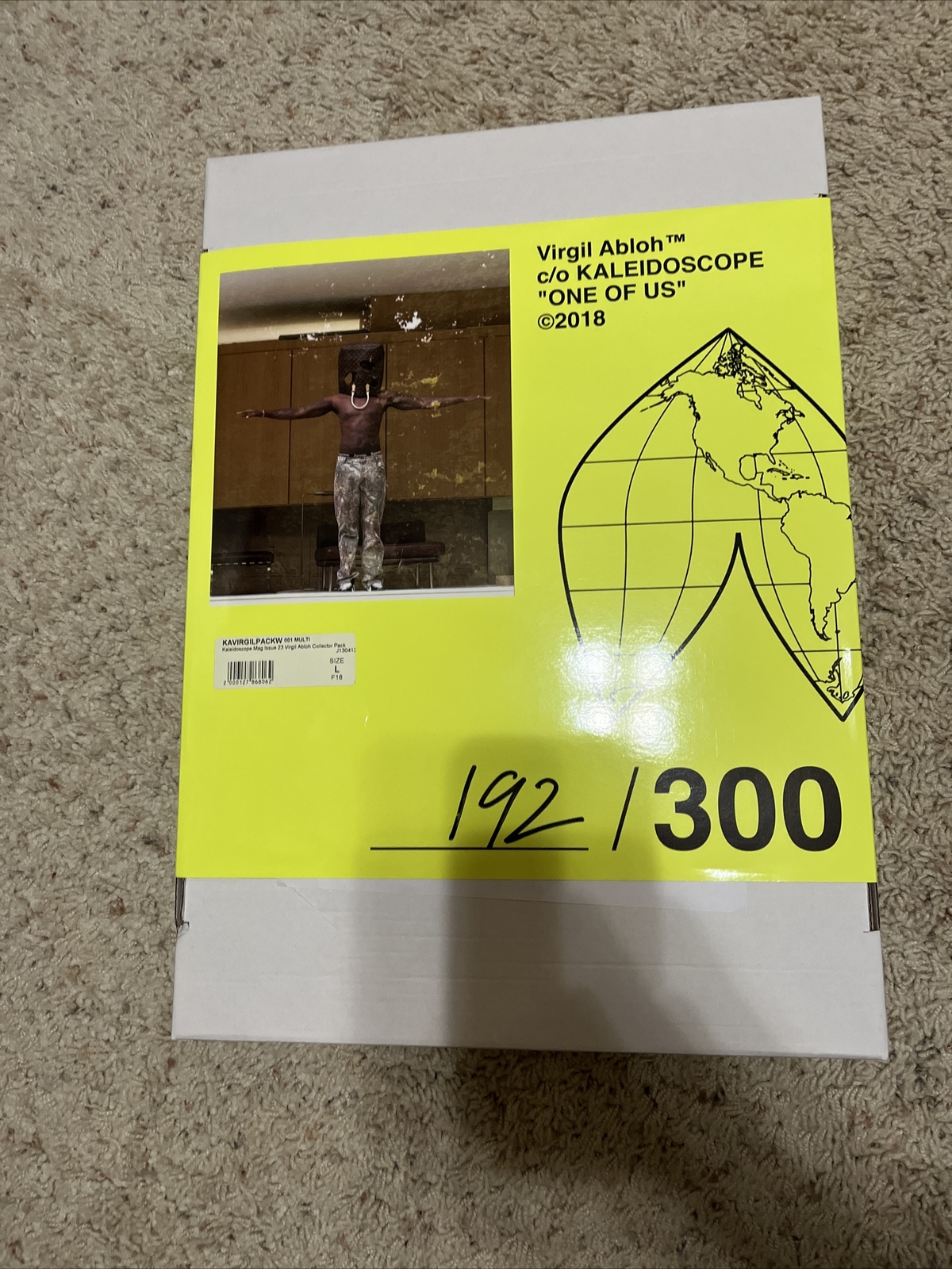 Virgil Abloh Off White Kaleidoscope “One Of Us” 192/300 Promo 