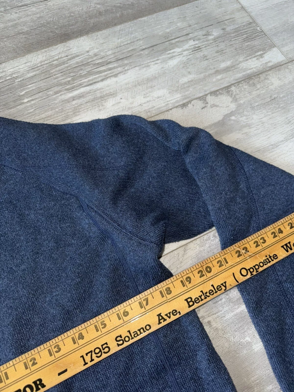 patagonia better sweater 1/4 zip fleece good shape sweater