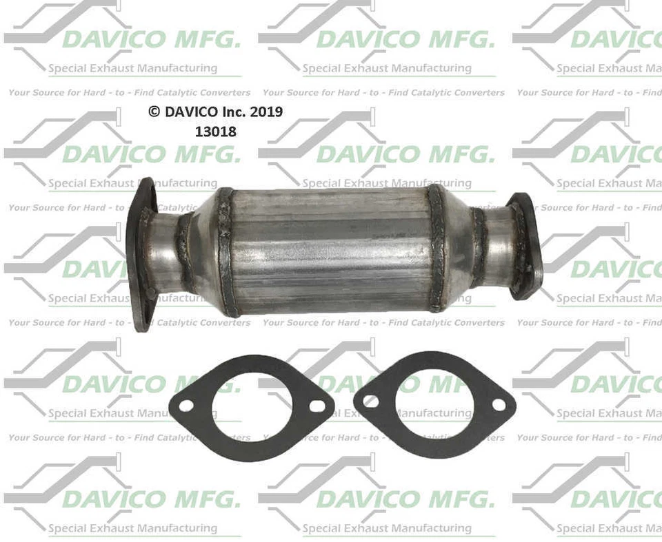 Convertidor catalítico-ajuste exacto Davico 13018 Foto 2 de 2