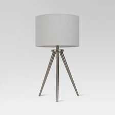 Project 62 Delavan Tripod Table Lamp Nickel (Includes LED Light Bulb)